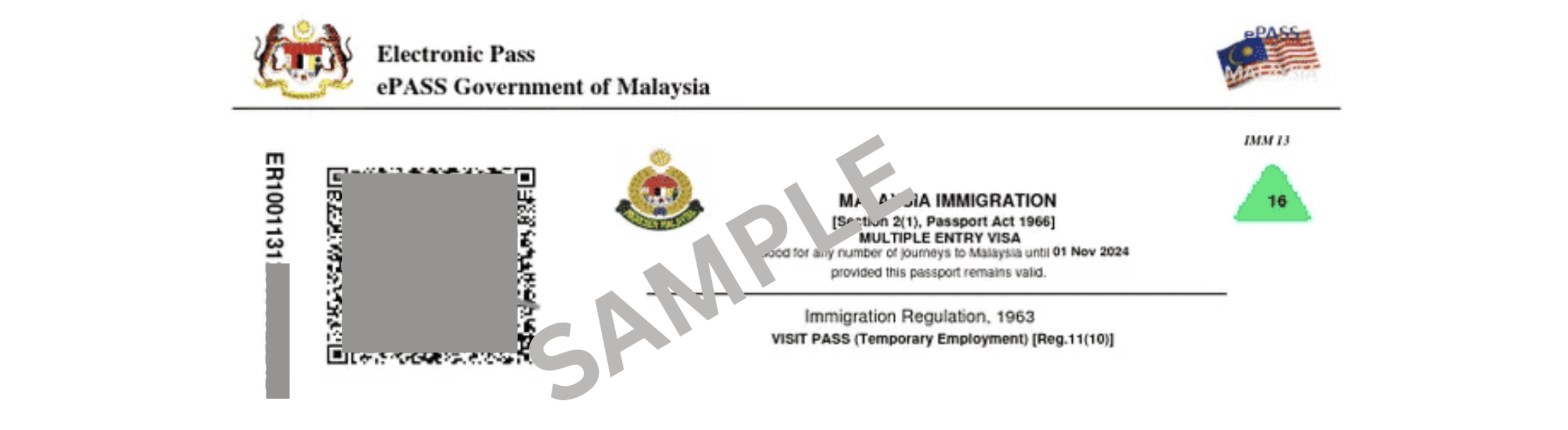 Malaysia ePASS Digital Pass 2025
